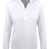 41JGBLrEwOL.jpg Women's 1/4 Zip Long Sleeve Sun Protection Golf Shirt