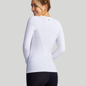 Women's Pro-Grade Shoulder Support Shirt I UPF 50, Long Sleeve Compression Shirt, Upper Body & Posture Support