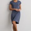 Women's Organic All-Cotton Scoop Neck T-Shirt Dress