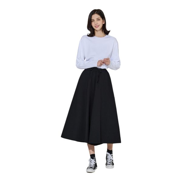 Women's Semi Over Relaxed Fit Long-Sleeve T-Shirt Easy Set 5-Pack