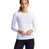 Women's Pro-Grade Shoulder Support Shirt I UPF 50, Long Sleeve Compression Shirt, Upper Body & Posture Support