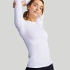 Women's Pro-Grade Shoulder Support Shirt I UPF 50, Long Sleeve Compression Shirt, Upper Body & Posture Support