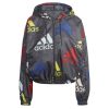 Women's Essentials Multi-colored Logo Windbreaker