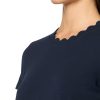61DMVlf7LSL.jpg Women's Solid Short Sleeve Crew Neckline T-Shirt