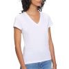 Women's Organic Jersey V Neck Tee