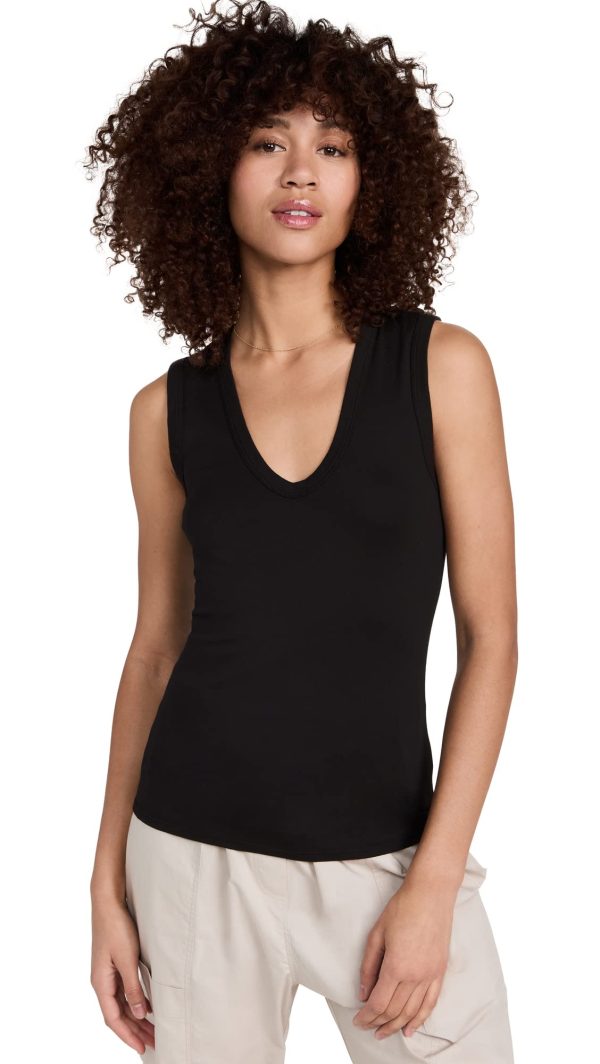 Women's Essential Sleeveless U Neck Tank Top