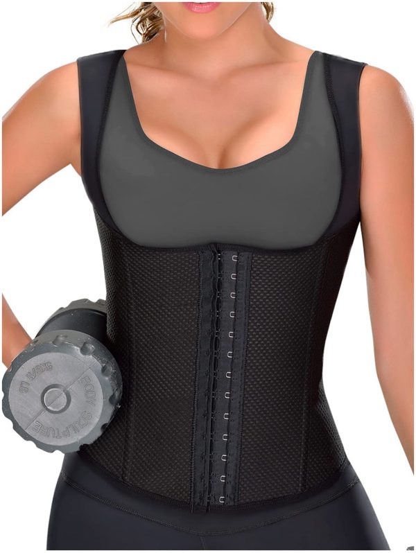 0555 Gym Compression Trainer Girdle Shirt for Women | Fajas Colombianas