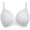 Women's Morgan Banded Comfort & Support. Three-Section Cup, Side Frame, Stretch Lace. Dd+ Bras