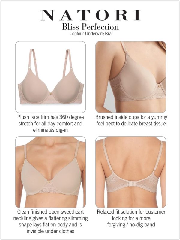 Women's Bliss Perfection Contour Underwire Bra