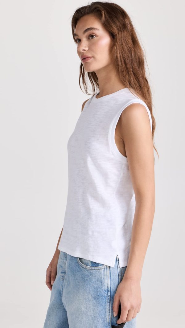 ATM Women's Sleeveless Schoolboy Tee