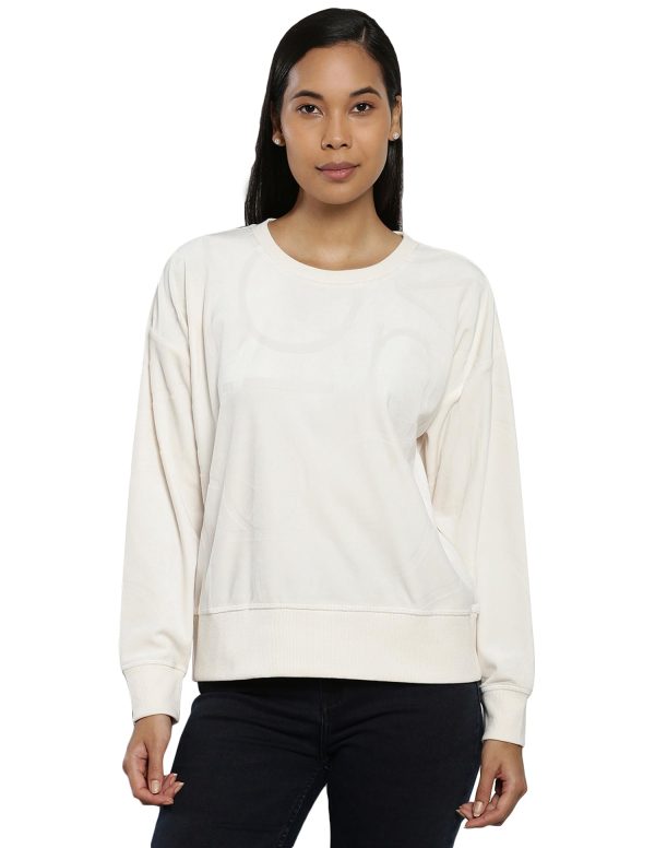 Women's Embosed Logo Knit Longsleeve