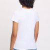 Women's Organic Jersey V Neck Tee