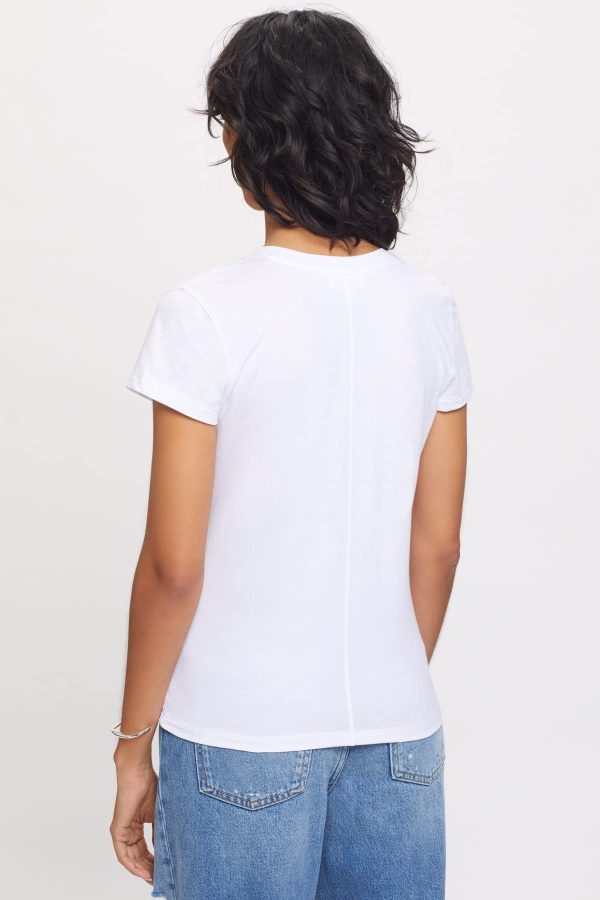 Women's Organic Jersey V Neck Tee