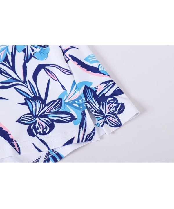 Women's Short Sleeve Golf Polo Shirts Tennis Shirts Sport T-Shirts Workout Tops