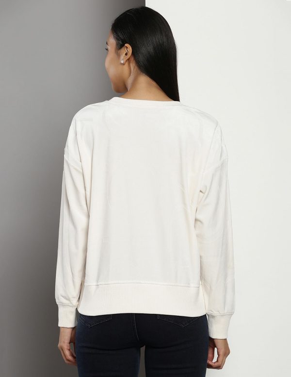 Women's Embosed Logo Knit Longsleeve