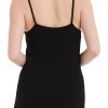 100% Merino Wool Women’s Casual Sleeveless Boat Neck Spaghetti Strap Bodycon Maxi Dress Black Long Dresses