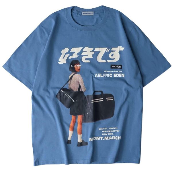 Mens Oversized Graphic Tee Summer Unisex Hipster Printed Casual Harajuku Top Tshirt