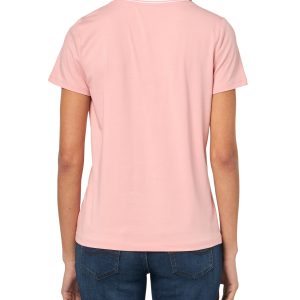 71-qpHJh9wL.jpg Women's Solid V-neck Short Sleeve T-Shirt