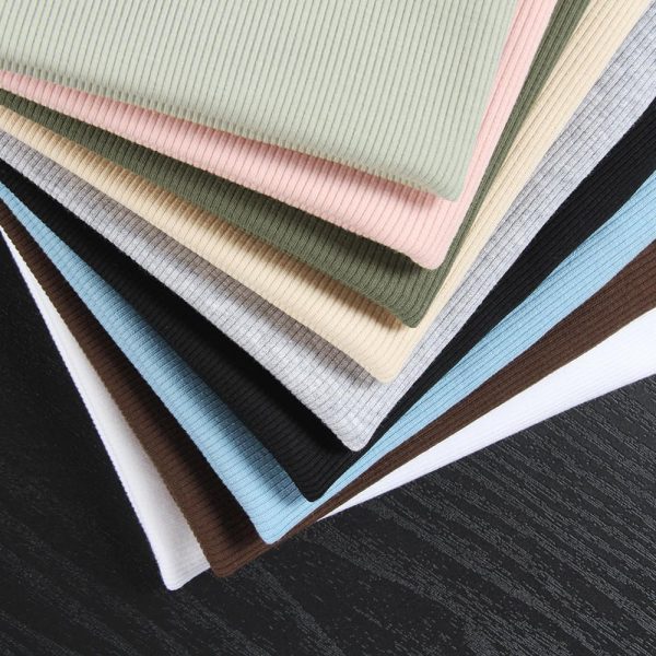 713G19z-SVL.jpg Women Crew Neck Ribbed Fitted Tight Tshirt Short Sleeve Shirt Basic Knit Top