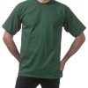 Men's 6-Pack Heavyweight Cotton Short Sleeve Crew Neck T-Shirt