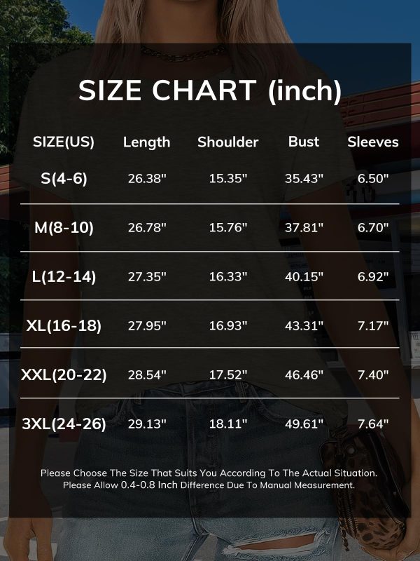 715glBCyM3L.jpg Womens T Shirt Summer Tops Short Sleeve Fashion Basic Casual Oversized Beach Vacation Clothes 2025 Trendy