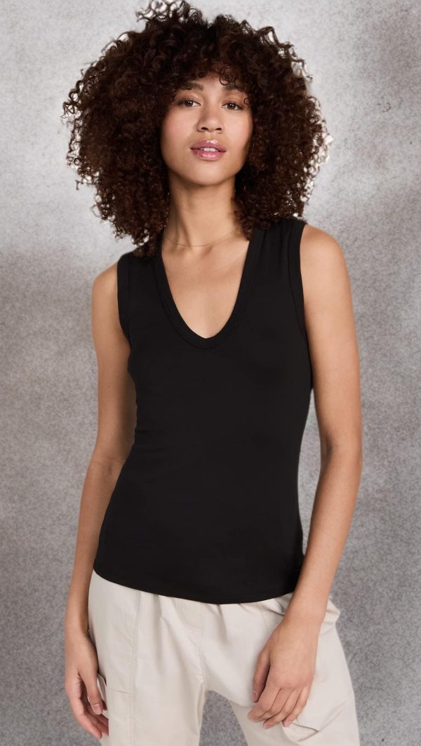 Women's Essential Sleeveless U Neck Tank Top