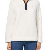 Women's Mockneck Fleece Sweater Pullover