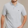 Men's Classic Short Sleeve Solid Performance Deck Polo Shirt