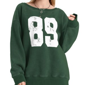 Off the Shoulder Sweatshirts Womens Graphic Hoodies Jersey Sweatshirts Off Shoulder Sweat Pullover Hoodies for Women