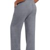 3 Pack Women's Plus Size Lounge Pants, Wide Leg Yoga Pants Baggy Drawstring Sweatpants with Pockets Casual Loose Jogger