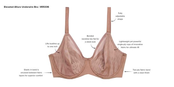 Women's Elevated Allure Seamless Unlined Underwire Bra