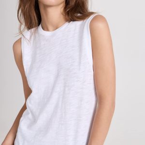 ATM Women's Sleeveless Schoolboy Tee