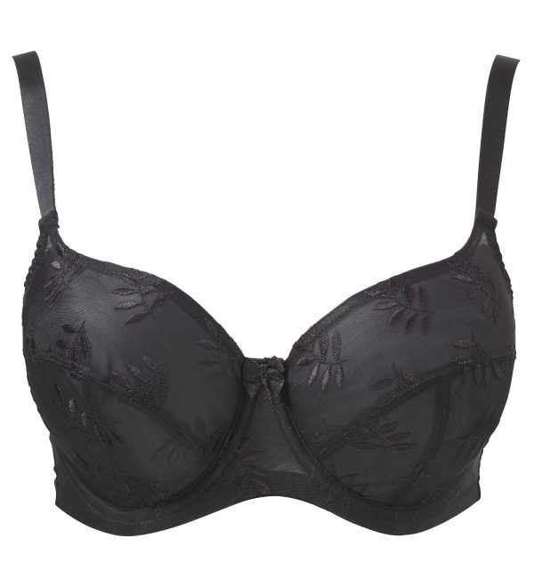71CIIUyDJPL.jpg Women's Tango Balconnet Bra, Black 38K