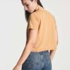 4 Pack: Women's Cotton Short Sleeve Crop Top – Cropped Casual Crew Neck T-Shirts (Available in Plus Size)