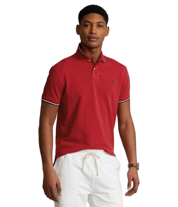 Men's Classic Fit Mesh Polo Shirt