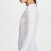 Women's Supima Cotton Tissue Jersey Long Sleeve Top