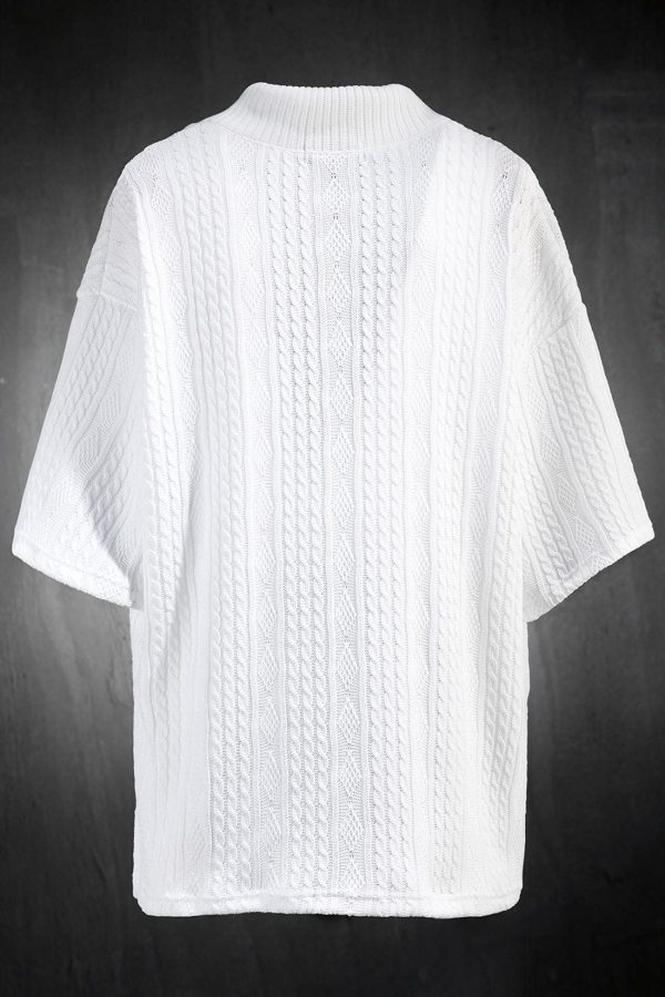 71P496MW-rL.jpg Stay Cool Chic Twisted Knit V-Neck T-Shirts