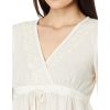 Women's Embroidered Babydoll Top