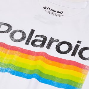 Men's Logo Vintage Style Rainbow T-Shirt