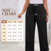 3 Pack Women's Plus Size Lounge Pants, Wide Leg Yoga Pants Baggy Drawstring Sweatpants with Pockets Casual Loose Jogger
