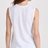 ATM Women's Sleeveless Schoolboy Tee