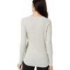 Women's Thermal Forever Henley, Oat Heather, Medium