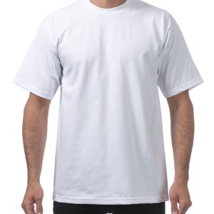 Men's 12-Pack Heavyweight Cotton Short Sleeve Crew Neck T-Shirt