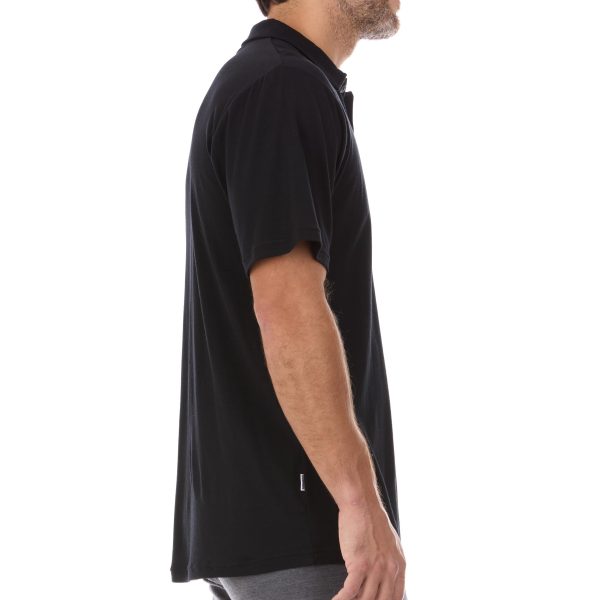 Men's Polo Shirt - Merino Wool - Golf Shirt - Work Shirt