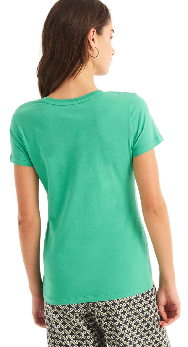 Women's Easy Comfort V-Neck Supersoft Stretch Cotton T-Shirt