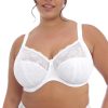 Women's Morgan Banded Comfort & Support. Three-Section Cup, Side Frame, Stretch Lace. Dd+ Bras