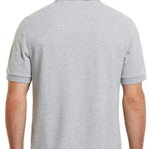 Men's Classic Short Sleeve Solid Performance Deck Polo Shirt