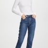 Women's Supima Cotton Tissue Jersey Long Sleeve Top