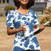 2025 Womens Tops Summer Short Sleeve V Neck Tunic T-Shirts Blouse S-4XL