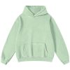 Womens Oversized Hoodie Acid Wash Hoodie Vintage Sweatshirt Heavyweight Fleece Cotton Streetwear Trendy Hoodies